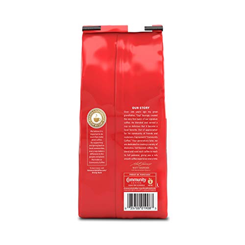 Community Coffee Pecan Praline Ground Coffee, Medium Roast, 12 Oz (Pack of 3)