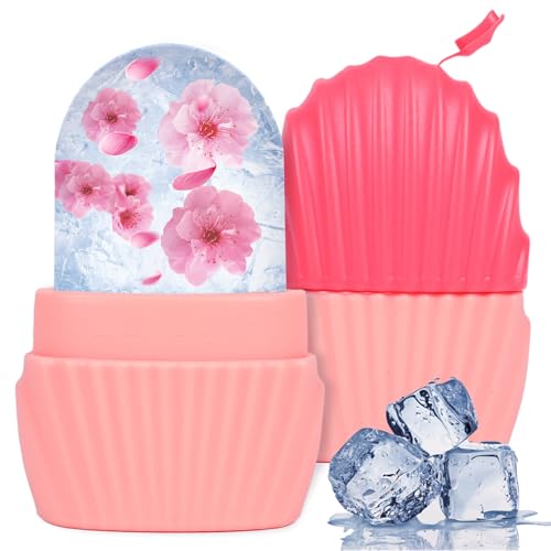 Daifanni Mermaid Silicone Ice Cube Roller for Face and Eyes (Pink)