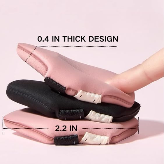QNZLIGHT 3 Pack Makeup Sponges for Liquid Foundation & Concealer