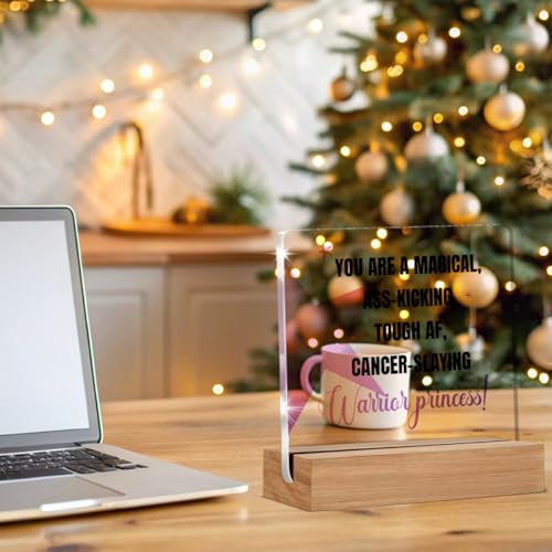 Cancer Survivor Acrylic Sign | Encouraging Gifts for Women