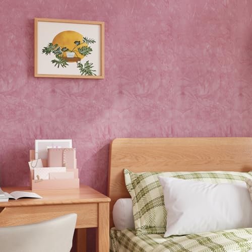 Coral Pink Self-Adhesive Crushed Velvet Drawer Liner 12"x80"
