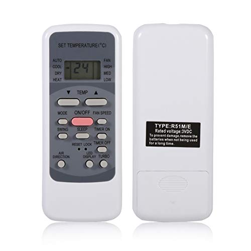 Haosie Universal Air Conditioner Remote Control for Midea R51 Series