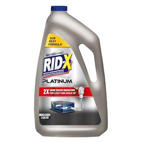Rid-X¢ç Professional Platinum Septic System Maintenance - Liquid 48 oz.
