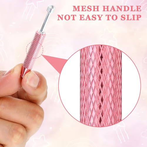 Aysatogc 2-Piece Piercing Ball Grabber Tool 4-Claw Diamond Tweezers