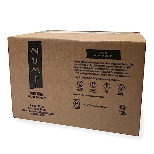 Numi Organic Emperor’s Pu-erh Tea Bags - 100 Count, High Caffeine