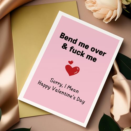 Funny Valentine's Day Card for Him – Raunchy Love Note