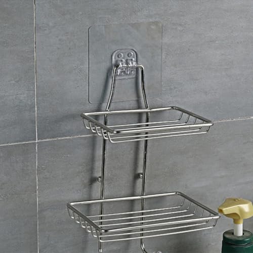 CARURLIFF Adhesive Shower Caddy Replacement Pads, 3.1 in, 7 Pack