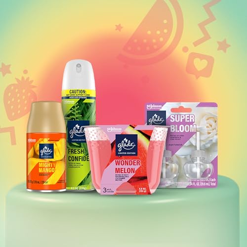 Glade PlugIns Super Bloom Scented Oil Air Freshener Refills, 2 Count