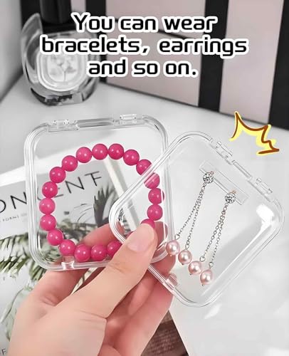 18PCS Nail Storage Box Set with Adhesive Tape - Portable Organizer