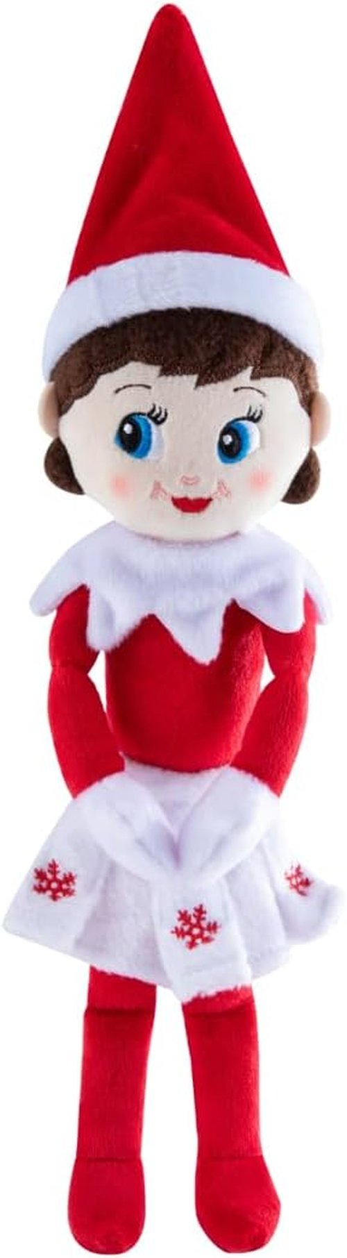Elf on the Shelf Plushee Pals Snuggler - 12" Adorable Girl Plush Toy for Cuddly Fun