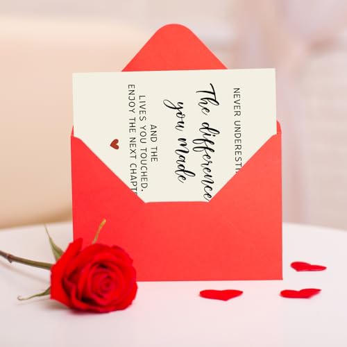 Funny Retirement Card for Colleagues & Boss - 300gsm Farewell Greeting