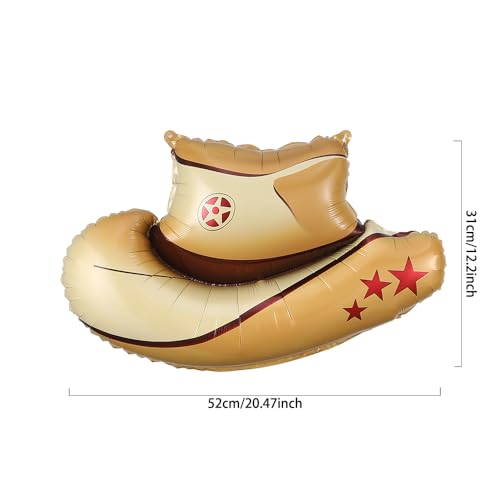 Western Party Decoration Kit - Cowboy Theme Balloons Set