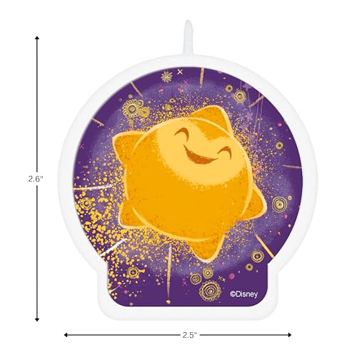 Purple Birthday Candle - Unique 2.6" x 2.4" Gifting Candle