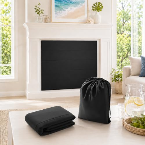 PAWBOSE Magnetic Fireplace Cover - 36x27 Inch Draft Stopper