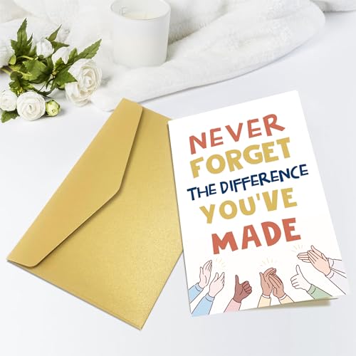 Funny Retirement Card for Coworker & Friend - Humorous Leaving Card with Envelope