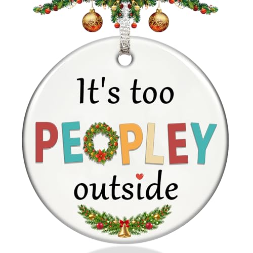 2026 Christmas Ornaments for Best Friends | Durable Ceramic Tree Decor