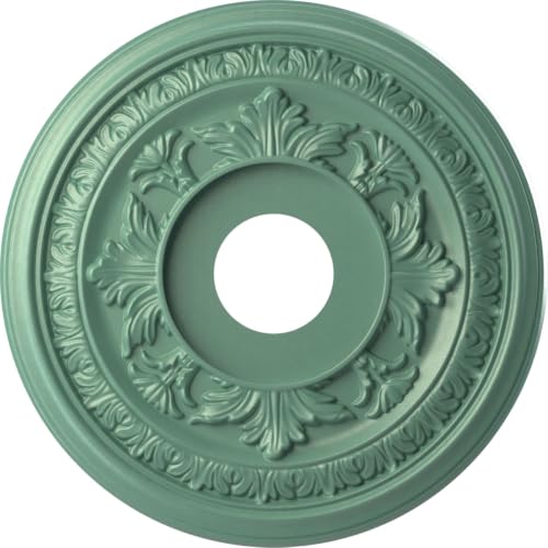 Ekena Millwork 16" Ceiling Medallion - Pearl Metallic Sea Mist