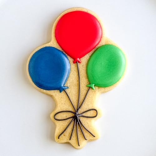 Ann Clark Bunch of Balloons Cookie Cutter - 3.75 Inch, USA Made
