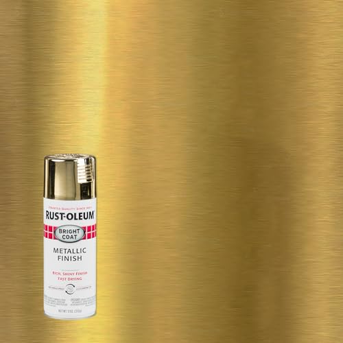 Rust-Oleum Gold Metallic Spray Paint - 11 Ounce Bright Coat Finish