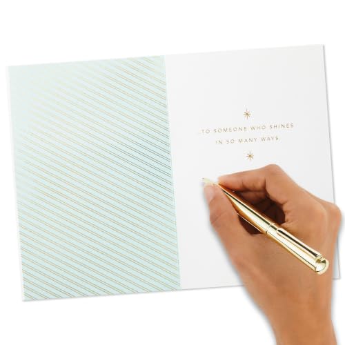 Hallmark Signature Birthday Card - Someone Who Shines