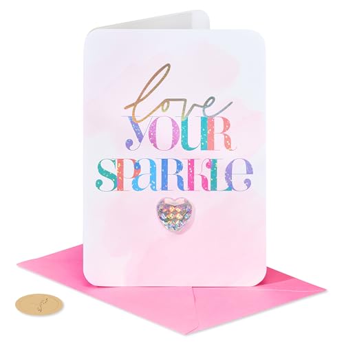 Papyrus Thinking of You Card - Forever Grateful with Foil & Gem