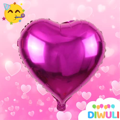 XL Pink Heart Balloon - 29-Inch Foil Balloon for Love Occasions