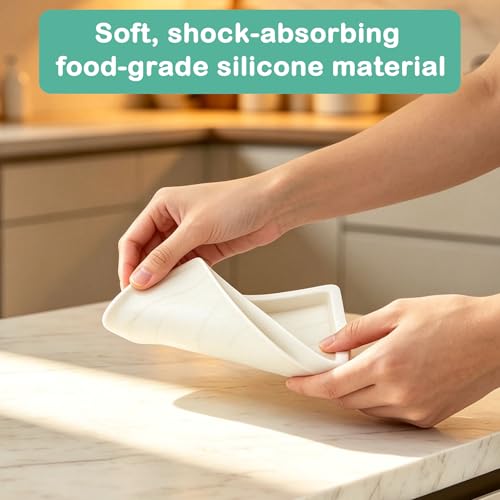 Silicone Oil Tray for Kitchen Countertops - Protect & Organize Oil Bottles