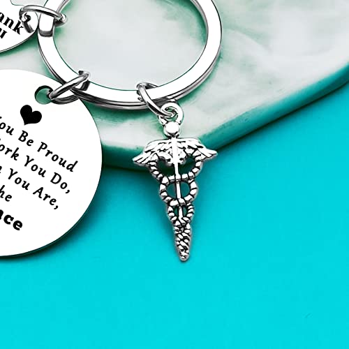 Radiology Technician Appreciation Gift Keychain for Radiologist Tech Week