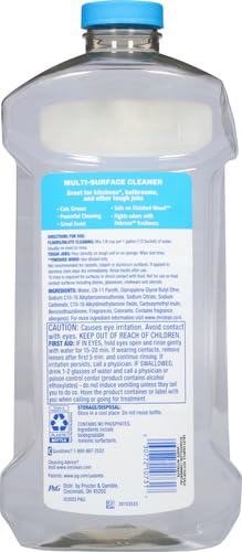 Mr. Clean 2X Concentrated All Purpose Cleaner, 41 Fl Oz (Pack of 2) - Multi-Surface Cleaning Liquid for Home & Floors