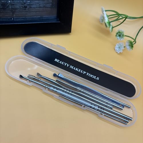 KISTARCH 7-Piece Stainless Steel Earwax Removal Kit with Storage Case