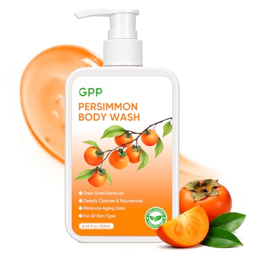 GPP Persimmon Soap Bar for Body Odor Control & Sensitive Skin