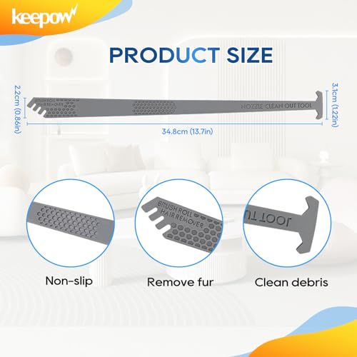 KEEPOW Carpet Cleaner Nozzle Tool, 2 Pack for Bissell ProHeat 2X