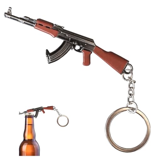 AK-47 Keychain Bottle Opener - Portable Gun-Shaped Wine Opener