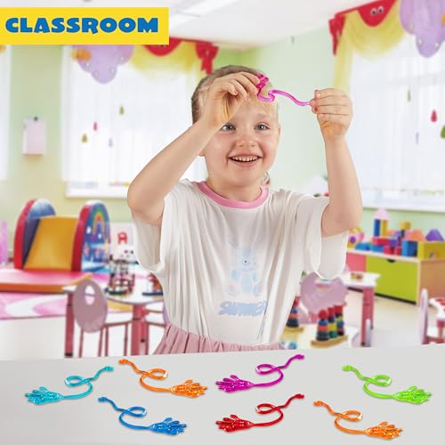 JOYIN 240-Pack Glitter Sticky Hands - Stretchy Party Favors for Kids