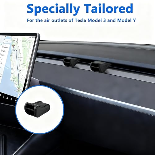 Tesla Model 3 & Y Air Freshener Holders - 4Pcs Durable Clip-On