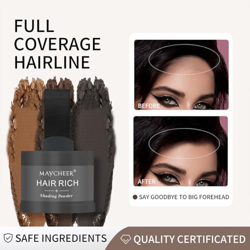 Hairline Shadow Powder Root Touch Up & Gray Coverage - Lilac Grey