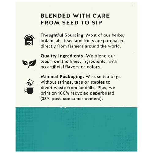 Celestial Seasonings Sleepytime Throat Tamer Herbal Tea - Caffeine Free, 20 Tea Bags (Pack of 1)