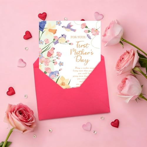 Funny First Mother's Day Card - Cute Gift for New Moms