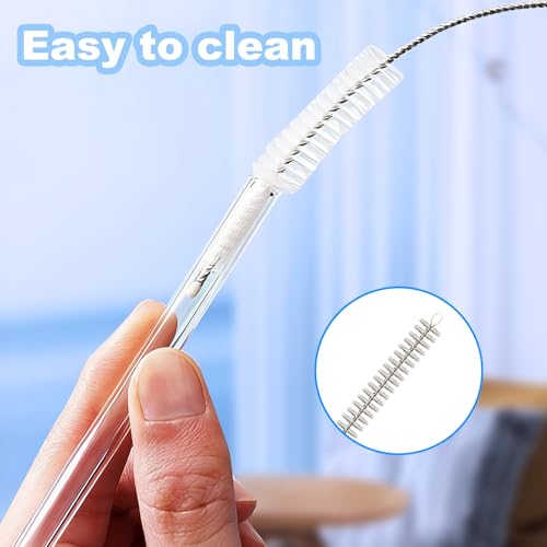 Reusable Straw Cleaner Brush Set - 6 Pack for Stanley Mugs