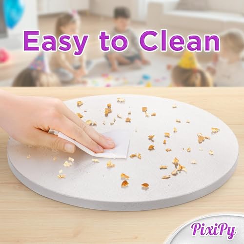 8-Inch White Cake Board - Heavy-Duty Reusable Cake Drum