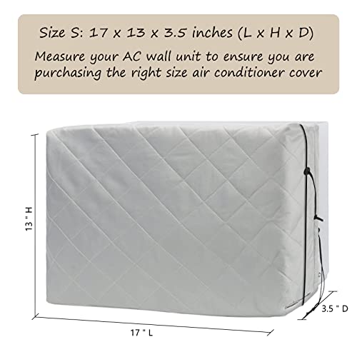 Indoor Air Conditioner Cover - 17" x 13" x 3.5" - Energy Saving