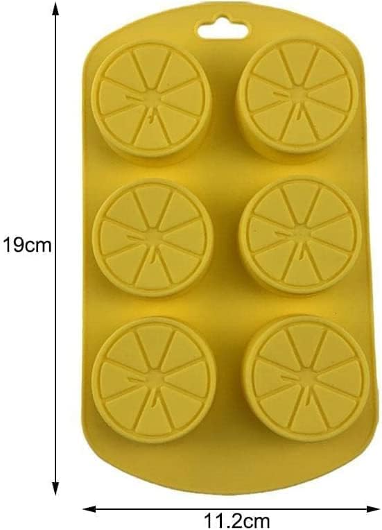 3D Lemon Silicone Mold for Baking & Candy Decoration