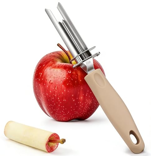 Adjustable Stainless Steel Apple Corer Tool for Fruits & Vegetables