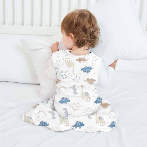 Sosomi Baby Wearable Blanket Sleep Sack 0.5 Tog, Soft Rayon & Cotton, Unisex, 0-6 Months