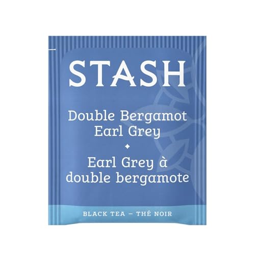 Stash Double Bergamot Earl Grey Black Tea, 18 Tea Bags (Pack of 2)