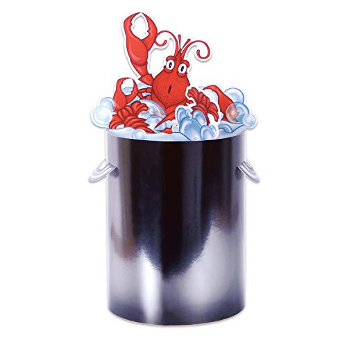 Beistle 3-D Crawfish Centerpieces - 11.5" Tall, Set of 2 for Mardi Gras
