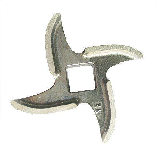 Yuauy Stainless Steel #12 Meat Grinder Blade Replacement
