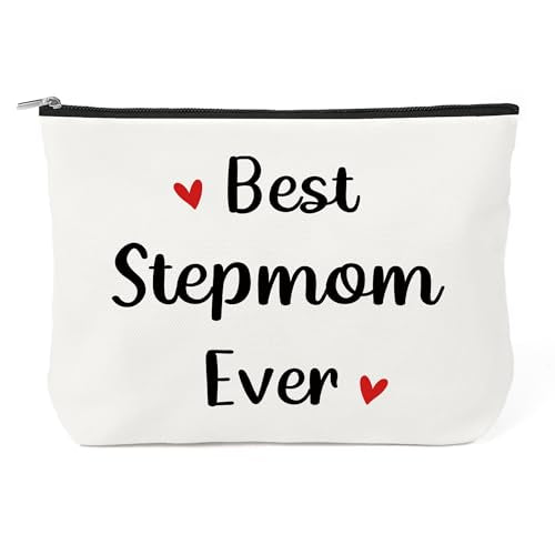 Stepmom Makeup Bag - Best Stepmom Ever Travel Toiletry Pouch