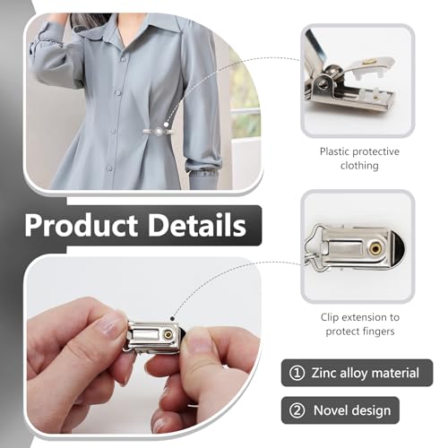 Frutain 2Pcs Multi-Functional Waist Cincher Clips for Women