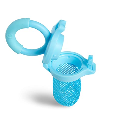 Munchkin Baby Feeder for Fresh Food & Fruit, 2 Pack - Blue/Green